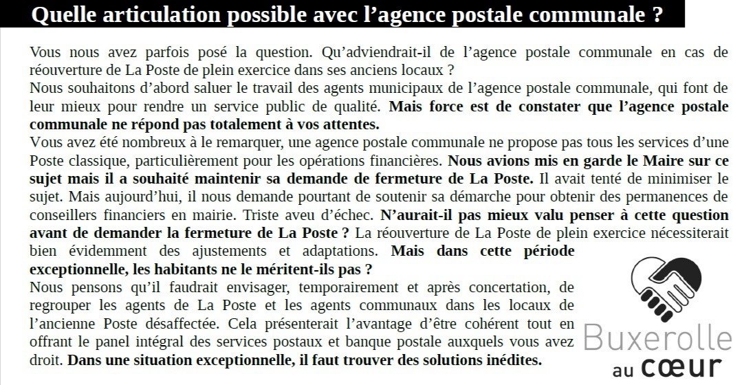 🔴 L'été est passé. Hélas, rien n'a évolué ou presque.
En cette rentrée nous faisons le choix de réactiver la pétition demandant la réouverture de la Poste de Buxerolles.
Vous aussi, dites oui à la réouverture de la poste de #buxerolles
change.org/reouverture_po…