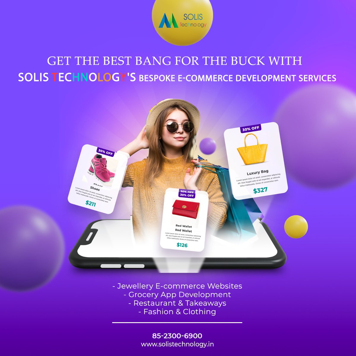 solistechnology's tweet image. For the best #ecommerce_development services, you need to get in touch with a professional #tech_development_company. Who else can provide you better #tech #solutions than #SolisTechnology?
#technology #blockchain #science #innovation #education #cloud #sciencetechnology
