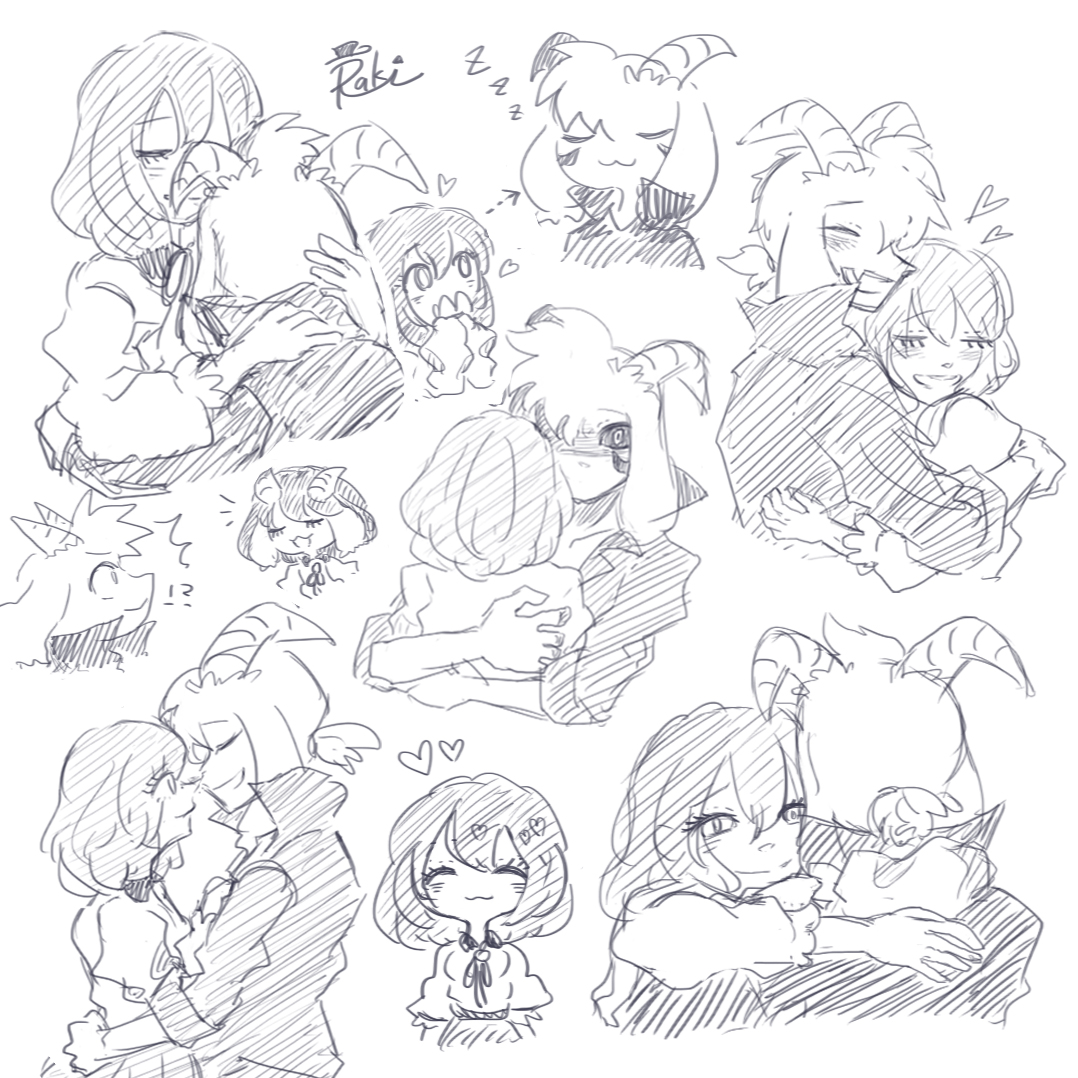 Doodles🐐💖😑 *Re-post

======================
#StartearTale asrisk / friskriel
====================== 