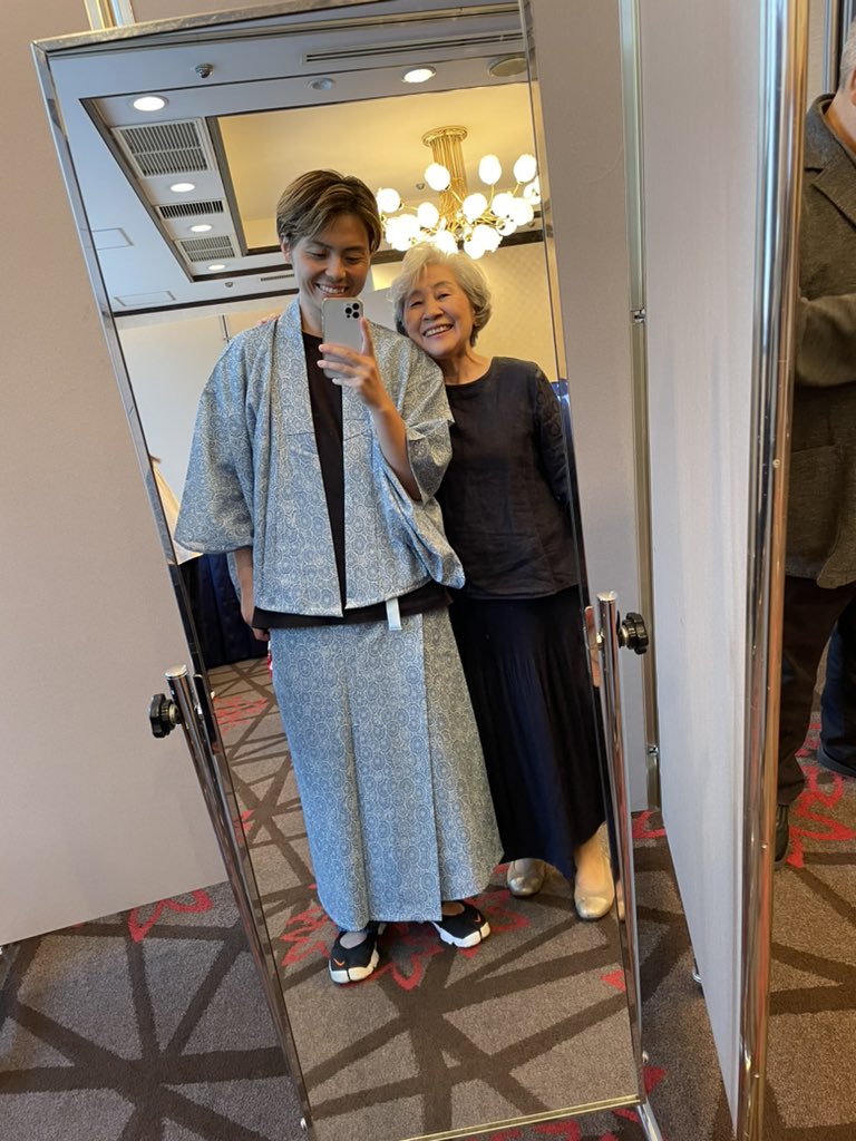 笑顔がとっても素敵で、いつまでも若い心を持つ人生の大先輩！！！