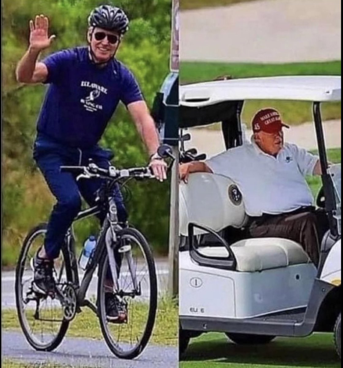 ananavarro's tweet image. Truth is they’re about the same age. Neither is a spring chicken. They both make verbal gaffes. But only one is impeached, indicted, immoral and a threat to democracy. 

I’m gonna vote for the guy with a waist and a sense of decency.