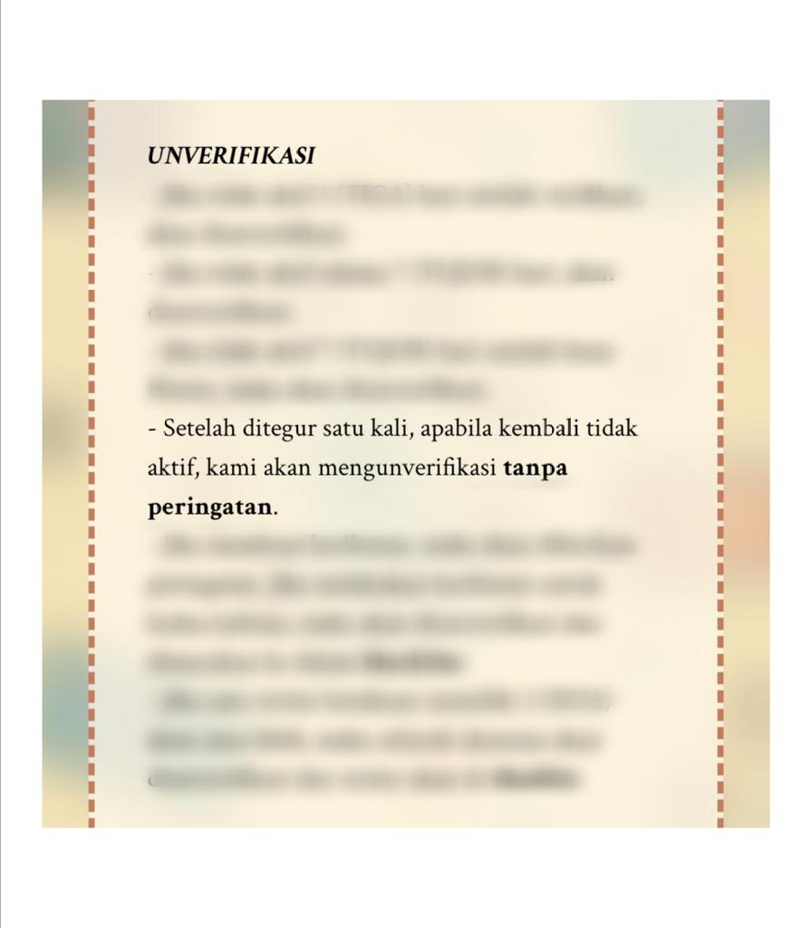 [ PENGUMUMAN PENTING! ] 

Pada tautan astucecircus.carrd.co, kami telah menambahkan sebuah peraturan baru yang berkaitan dengan keaktifan anggota. Hal ini kami lakukan demi memperjelas lagi ketentuan keaktifan yang kerap kali menuai pertanyaan.