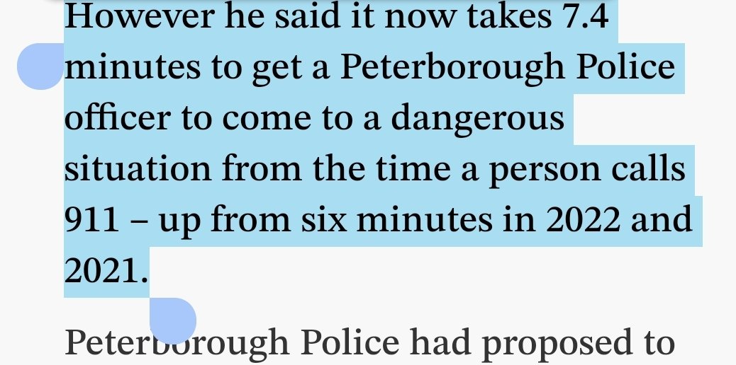 This is how great our police service is.... and they still want more money. Pathetic. If you want more tax dollars, show that you deserve it. #ptbo #cdnpoli
