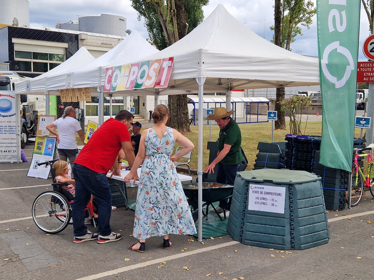 Infos_SIVOM's tweet photo. Une belle journée portes ouvertes de la Méthaniserie où les habitants des communes du SIVOM ont pu profiter des nombreuses activités proposées. Merci aux partenaires  le Grate 91, Un Bouchon Une Espérance, Recyclo, Alphanim, Le Relais et notre exploitant URBASYS. https://t.co/OEMJZ7oTx6