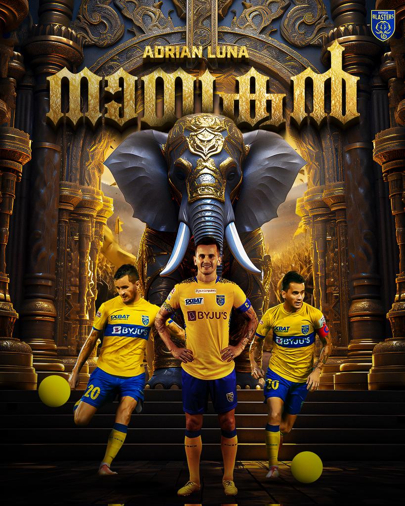 KeralaBlasters's tweet photo. A leader both on and off the field, he's ready to lead us with his magic! 🎩✨

Presenting our 𝗖𝗮𝗽𝘁𝗮𝗶𝗻 for the 2023-24 season! 💛

#KBFC #KeralaBlasters https://t.co/Z85q1daxWa