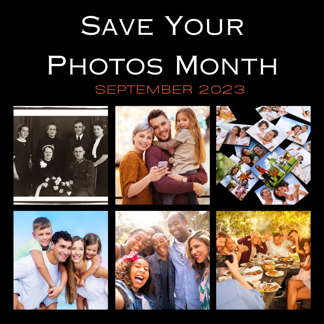 #September is #SaveYourPhotosMonth, a perfect time to #cherish and protect your #preciousmemories. Share your #favoritephoto saving tips and celebrate the stories captured in every #snapshot. 📷📚💖 

#SaveYourPhotos #PreserveMemories #eCommerce #DigitalMarketing #PCIS #MUB #USA