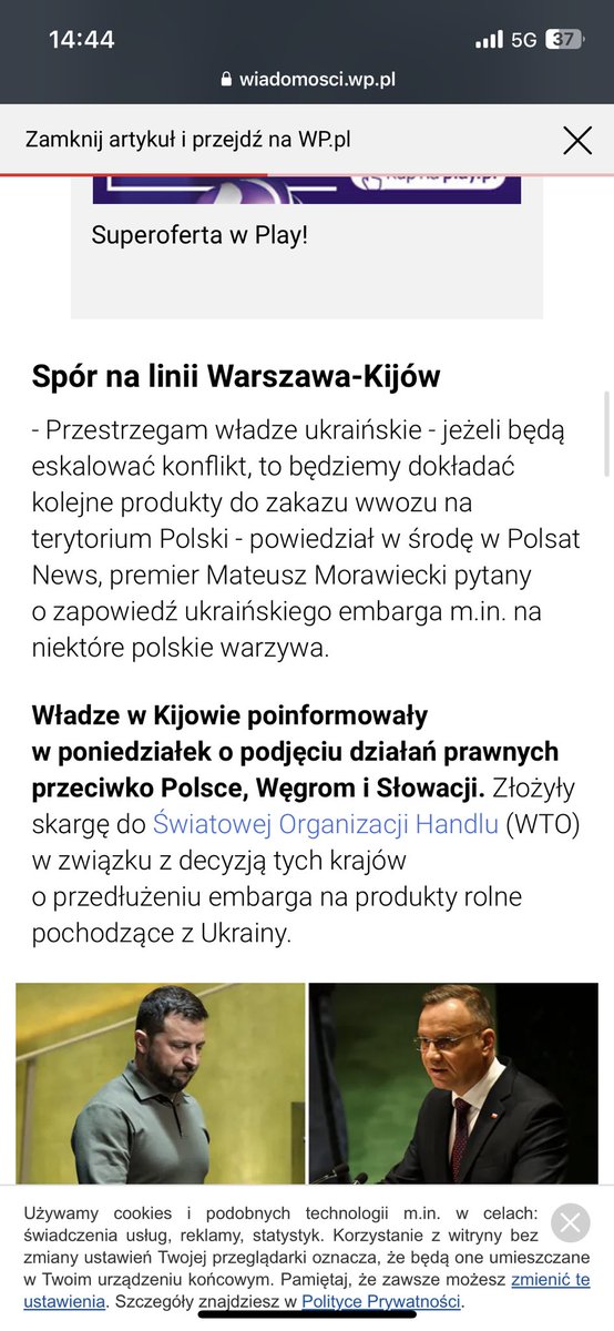 ZdrowymO's tweet photo. @WarNewsPL1 @ZelenskyyUa @PAPinformacje Nic z ukraińskiego embarga nie będzie a sondaże będą się zgadzać https://t.co/PiTLc585BF