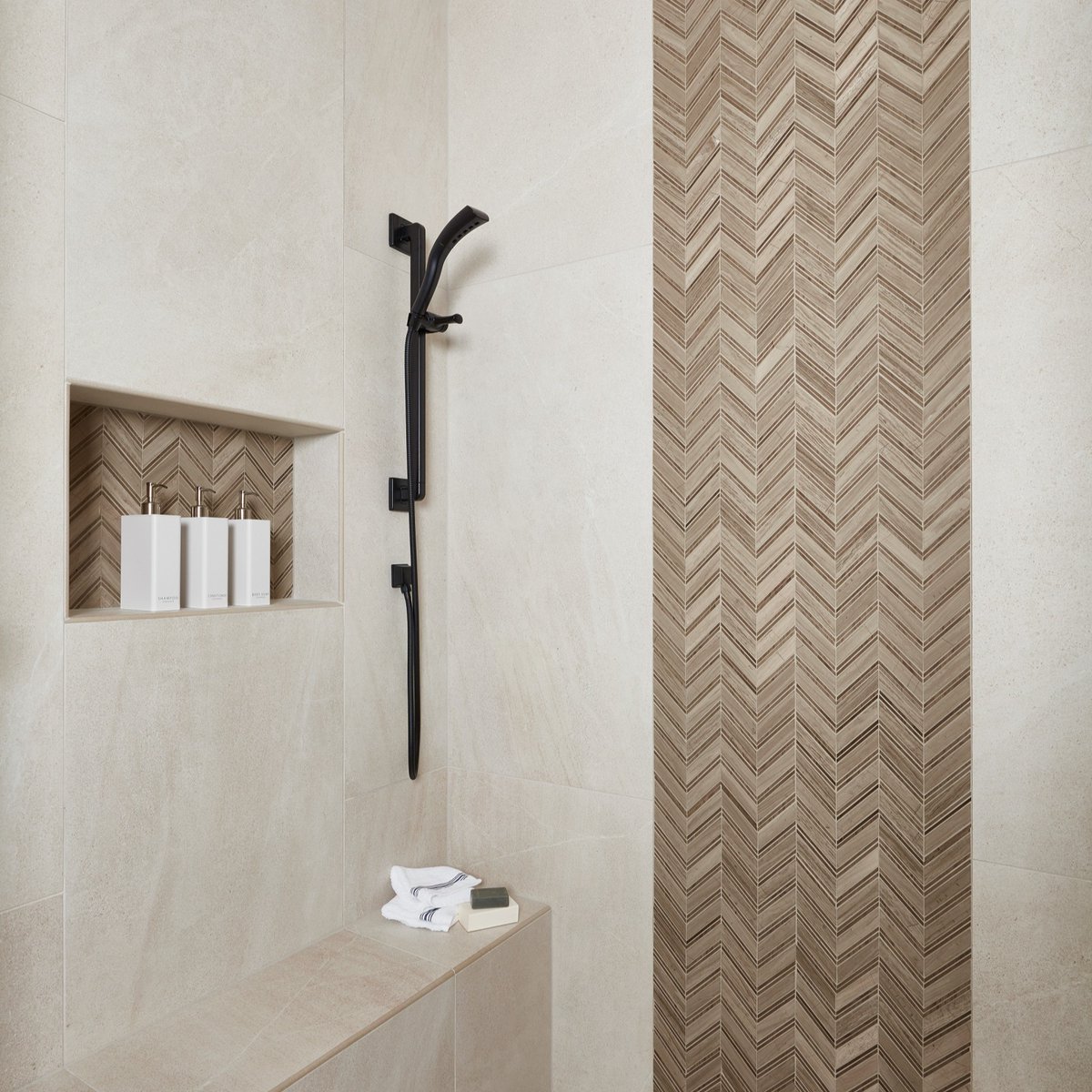ArizonaTile's tweet photo. Get creative with Chevron's classic design to add a touch of elegance to any space. Available in six colors, it's stunning on backsplashes, floors, or as an accent piece.
Click here to learn more: https://t.co/x3wJf3bCLu
#chevrontile #arizonatile #marblebacksplash https://t.co/GigOyv9sul