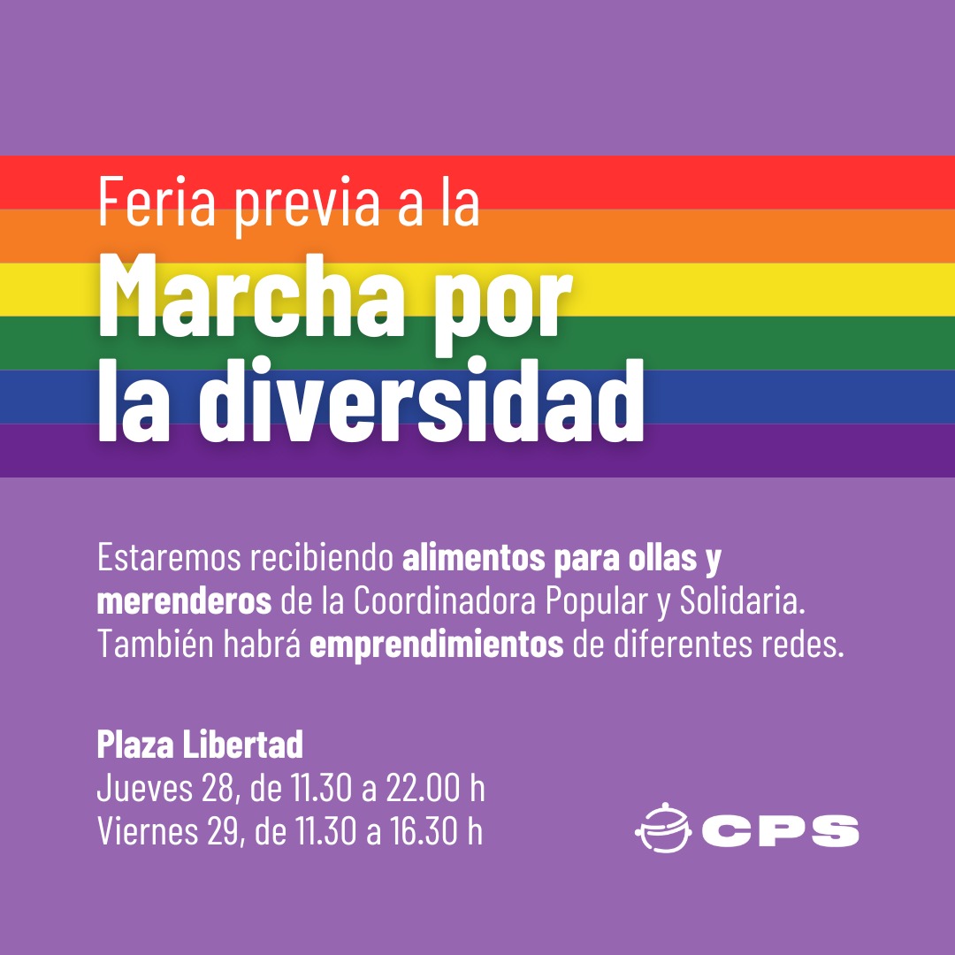 CPS_Ollas's tweet photo. 🏳️‍🌈Un año más nos encontramos caminamos juntes  contra la desigualdad y cualquier forma de discriminación https://t.co/iAukr4eQyC