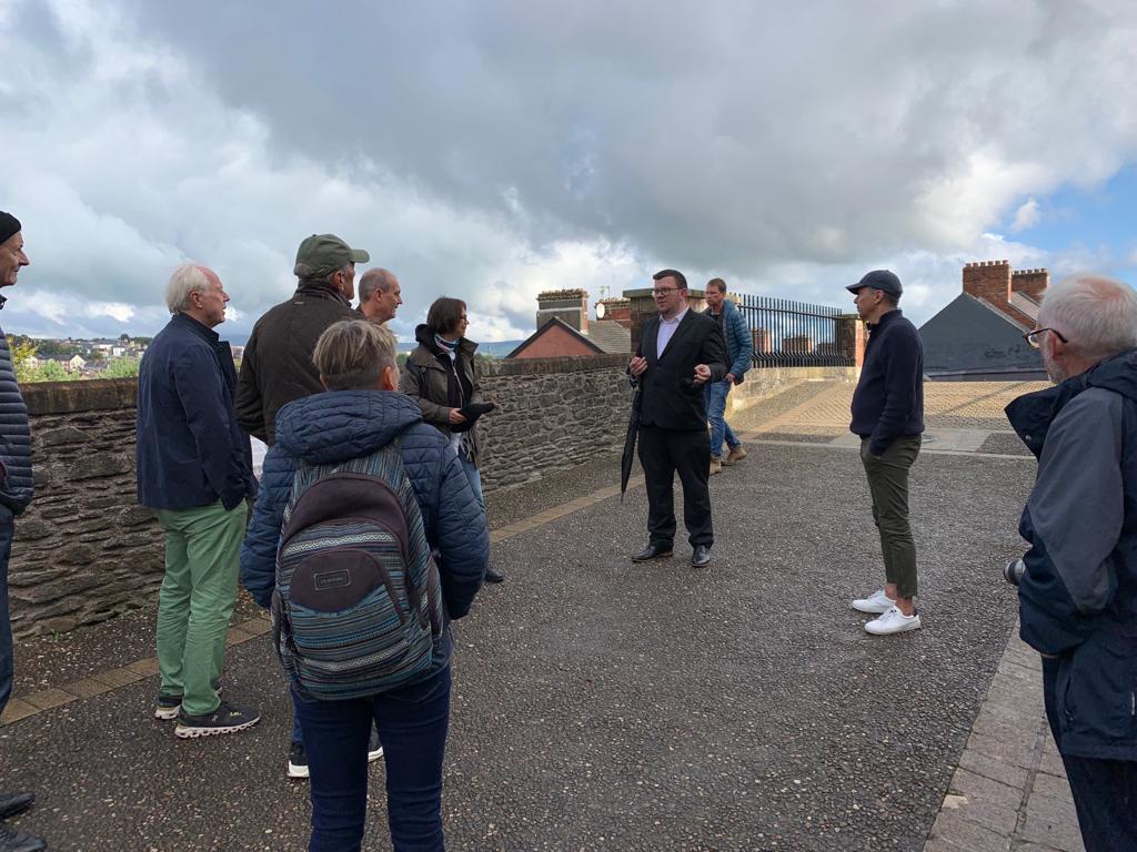 BandsForum2010's tweet photo. Great to be able to do a tour of the Fountain and famous city walls of Londonderry for the Limavady Lions Club and their sister club Dortmund Lions on Saturday, the group really were a pleasure to show around and look forward to meeting up with you again some time in the future https://t.co/8QkjEuvbG5
