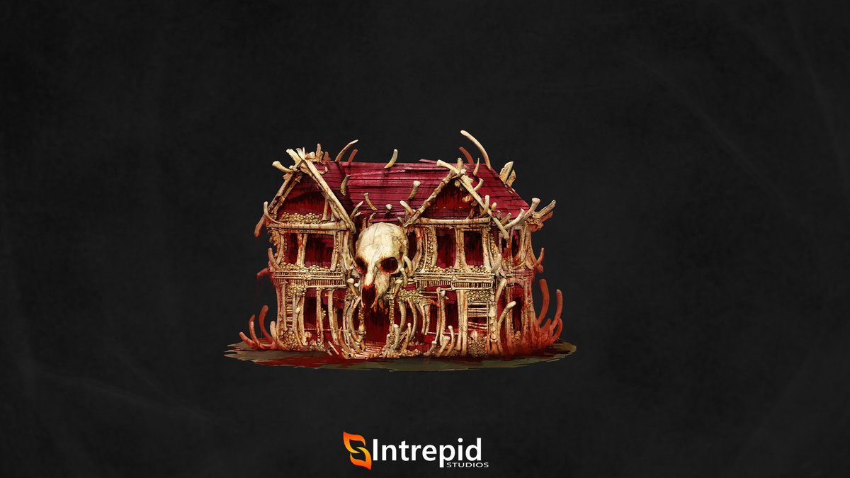 AshesofCreation's tweet photo. 😈 🩸 🏠 These large, drafty residential structures are often converted from abandoned, crumbling buildings, strengthened by the bones and blood of the cult’s helpless victims.

🔢 How many sacrifices do you think were performed in this building? https://t.co/MS0PYOSbBR