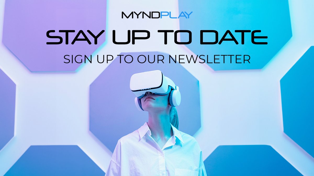 🔔 Keep up to date! 🔔 Stay updated with our freshest updates, featuring exclusive offers and top-notch products, by ensuring you subscribe to the MyndHub newsletter. 💻 Just visit our website and put your email address in to secure your spot! #MyndPlay #newsletter #vr