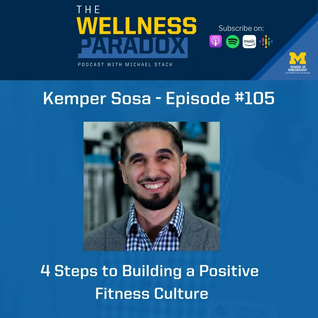 Today, episode #105 with Kemper Sosa dropped!

Check out the link for today's episode in the thread below!

#fitnessindustry #fitness #wellness #health