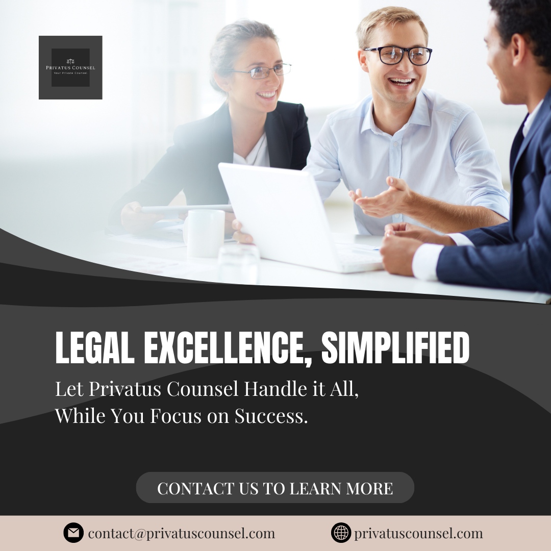 PrivatusCounsel's tweet photo. Let Privatus Counsel be your guiding light through the legal intricacies, so you can channel your energy into achieving remarkable success.

Your vision, our expertise – a winning formula for growth.

🌐 https://t.co/8ZEhYVmlsy
📧 contact@privatuscounsel.com

#privatecounsel https://t.co/ZwS5CSvi5t