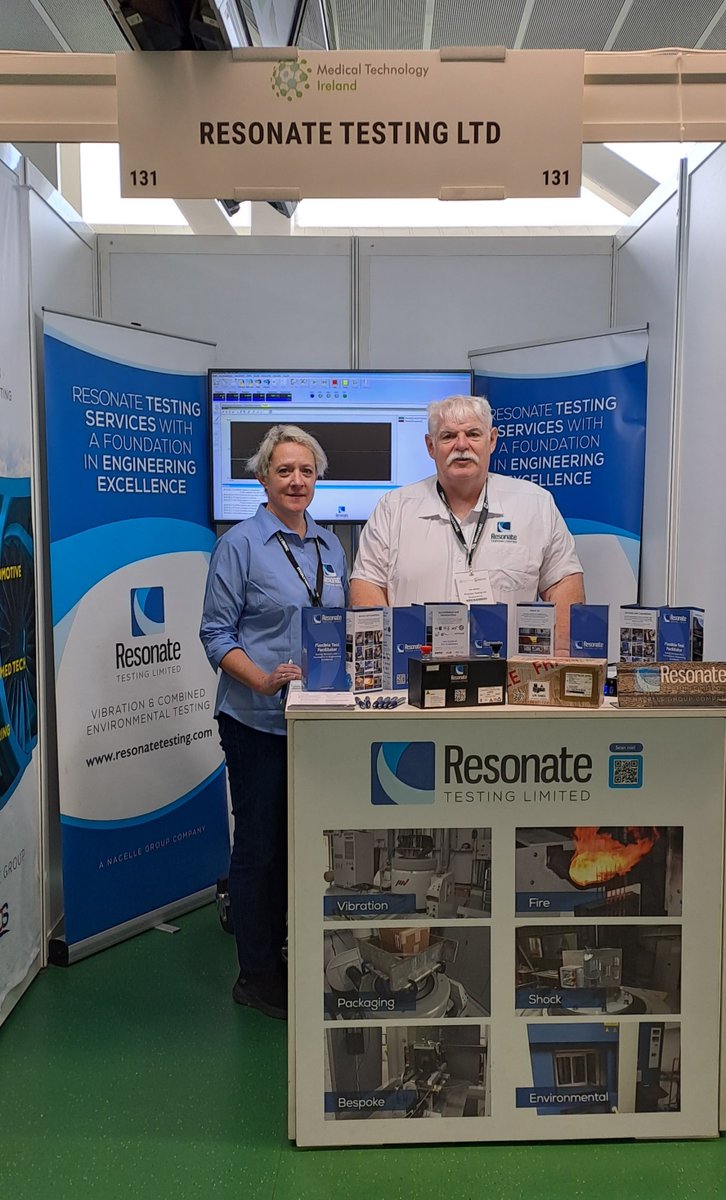 ResonateTesting's tweet image. The exhibitions continue!

This week we’re exhibiting on the First Floor, Stand 131 at the Medical Technology Ireland Exhibition at Galway Racecourse.

If you’re attending the show, come and say hello!

#ResonateTesting #TestingIreland #MedicalTechIre #MedicalTechnology