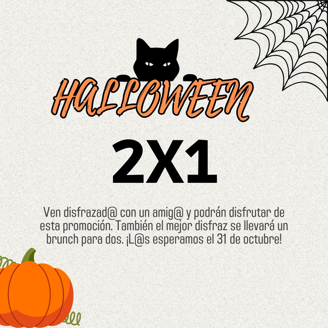 feemasa2002's tweet photo. ¡Aquí tomamos muy en serio Halloween!

Ofreceremos un 2x1 en consumiciones a las personas que vengan disfrazad@s. 🧛

¡Ya están avisad@s! y el mejor disfraz se llevará un brunch para él o ella y un acompañante. 😉 

#Halloween #CoffeCat #CatLovers #grancanaria https://t.co/n37DOIX28T