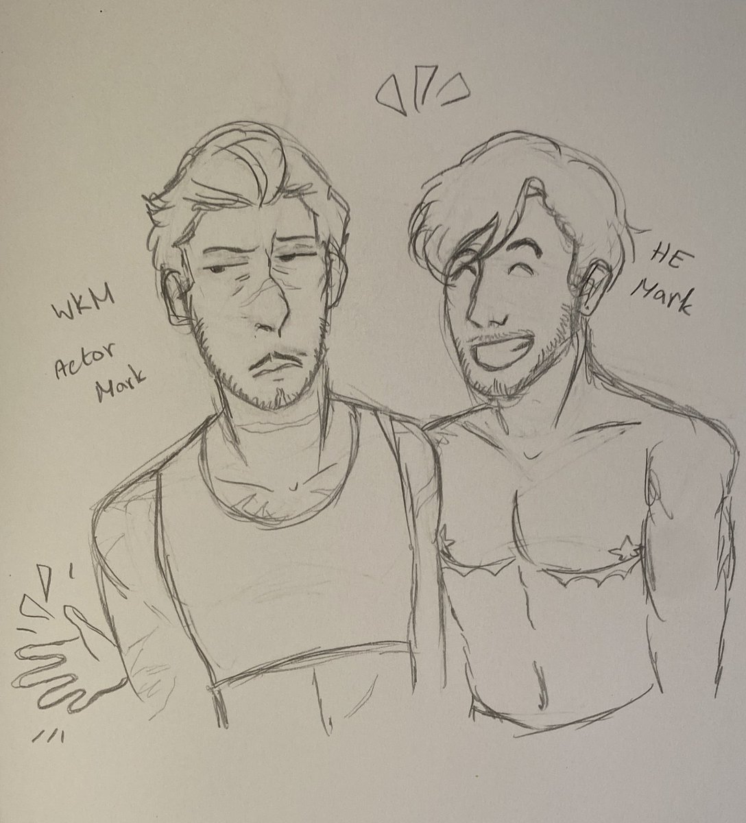 tiny_turtlefish's tweet photo. After you heard my silly headcanons, I made a drawing cuz why not
#markiplier #markiplierfanart #marktwt #actormark #headengineermark #ISWM #WKM #ftm #trans #LGBTQIA #headcanon #drawing https://t.co/Ro1PsgP9Xo