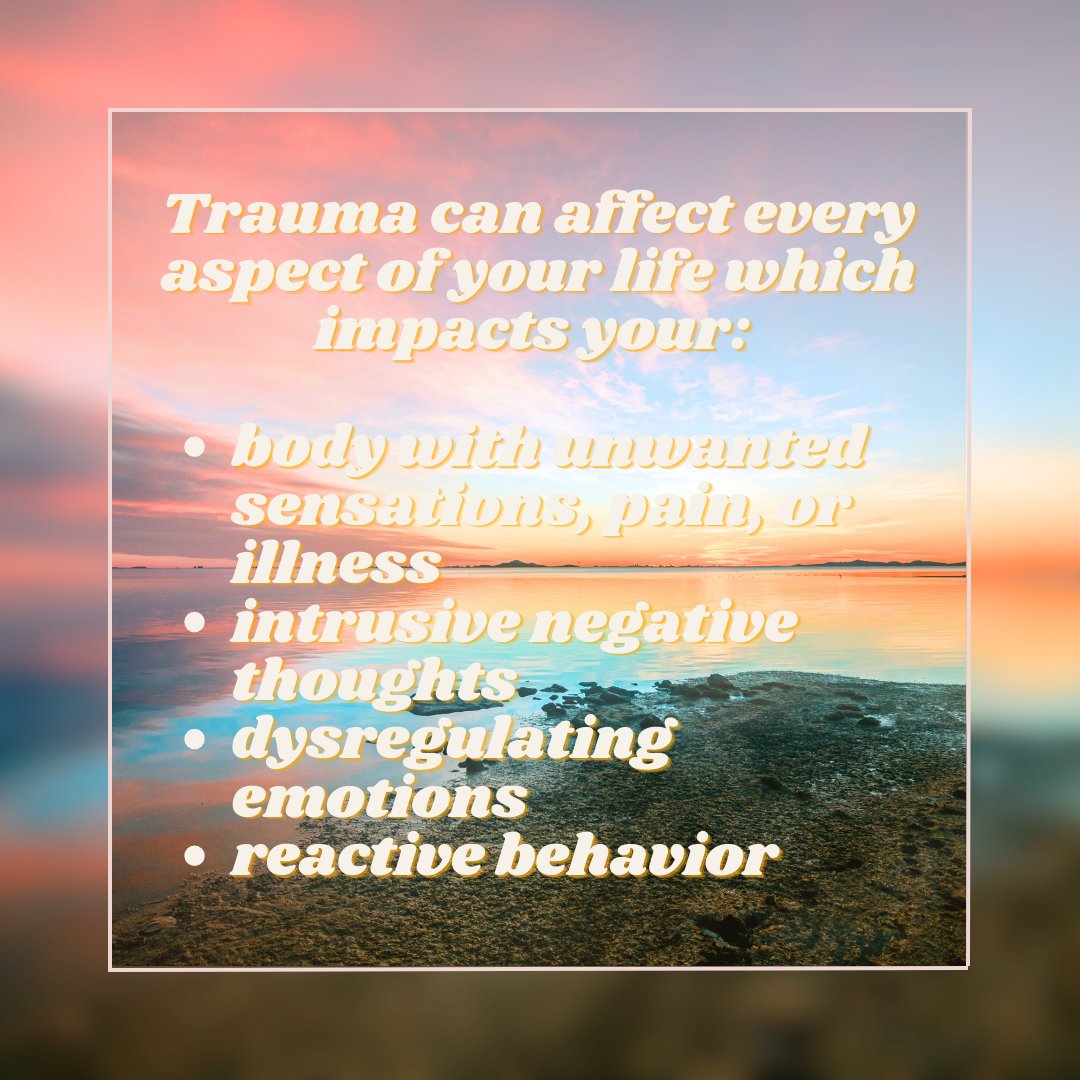 Trauma affects every aspect of you!
#trauma #traumahealing #traumainformed #therapy #therapist #counseling #restoretherapist #emdr #emdrtherapist