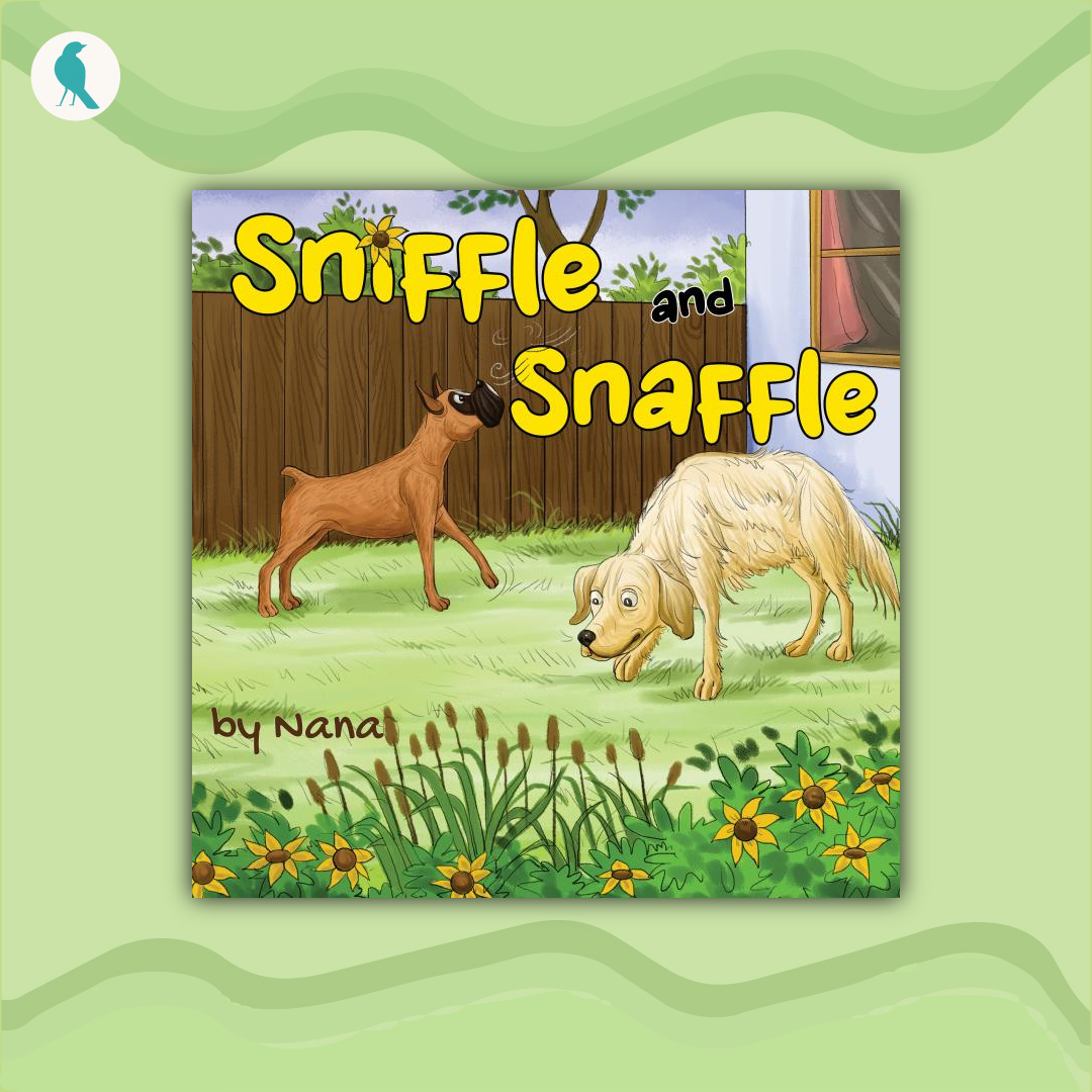 Here's ANOTHER peek into one of our new books, Nana's 'Sniffle and Snaffle'! Join these two adorable dogs on a day in their life!

Check out the link in our bio to pre-order!

#childrensbooks #kidsbooks #childrensfiction #animalbooks #bookstagram
