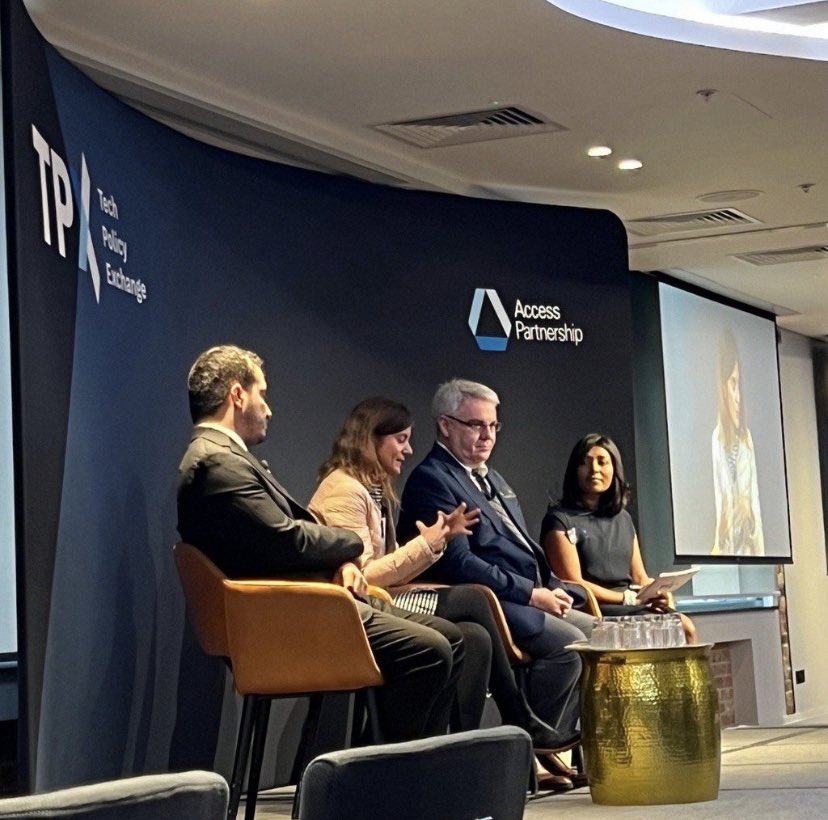 Colin_Christie's tweet photo. Congratulations to Access Partnership for a tremendously successful event yesterday, the “Tech Policy Exchange 2023: Expanding Technological Frontiers in Emerging Markets” in London.  Thanks for inviting me to participate in the panel discussion on AI.

#ai #TPX23 https://t.co/8Y6KmkgT1O