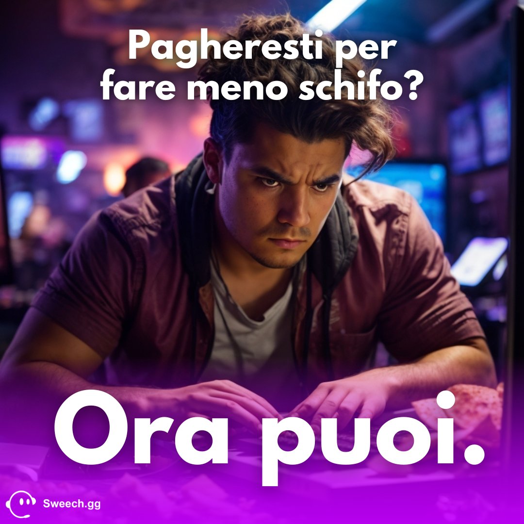 Sweechgg's tweet photo. Impara a giocare come si deve. Meno rughe, più trofei nella bacheca!
Datti una chance con Sweech.
https://t.co/hZO8Vc3lfH
#gaming #gamer #gamerlife #videogames #coaching
#gamingmemes #gamergirl #console #controller #esports #educationalgames #educationalplay #sweech https://t.co/eYmXnmwYYe