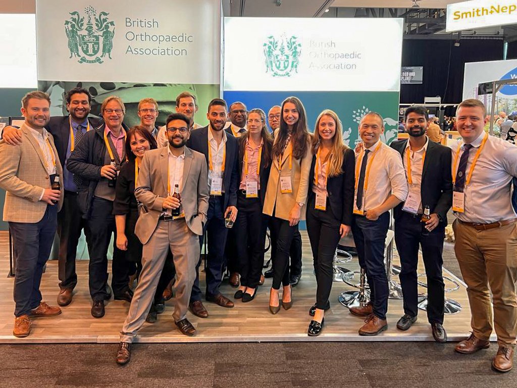 Some of our wonderful trainers and trainees from Merseyside attending #BOAAC23 in Liverpool. Representative of the topical EDI theme from <a href="/BritOrthopaedic/">BOA</a>.