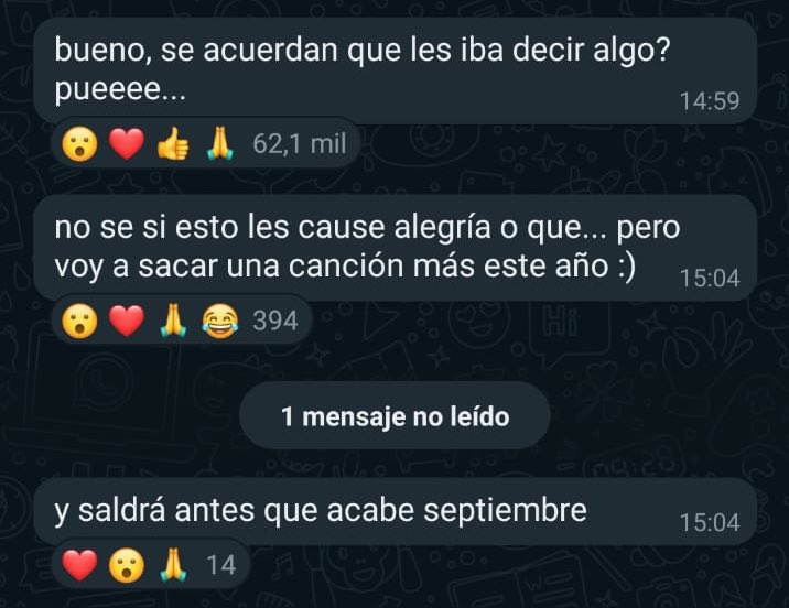 ELHOMBREW's tweet photo. 🚨 CANCIÓN DE BAD BUNNY ESTE MES https://t.co/ZkLwVpPrt3