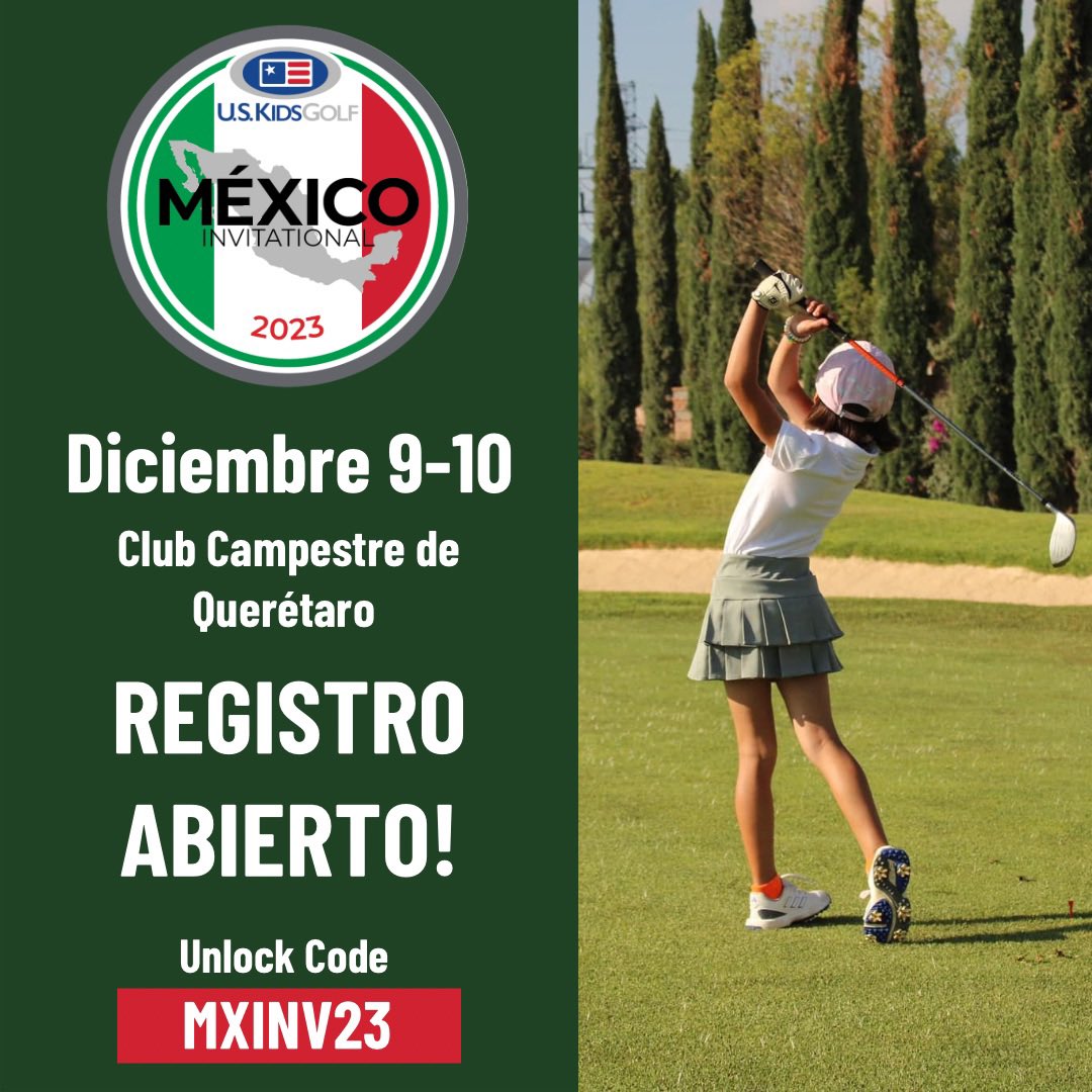 México Invitational ya está abierto!