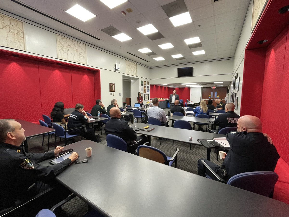 FABULOUS convo &amp; collaboration w/ all the PDs BCAA works with! Honored they have our backs! TY <a href="/SuptlicataP/">Peter B. Licata</a> for the welcome. #TakingChances_BreakingBarriers_MakingMemories <a href="/HallandaleBchPD/">Hallandale Beach PD</a> <a href="/HollywoodFLPD/">HollywoodFL Police</a> <a href="/browardsheriff/">Broward Sheriff</a> <a href="/ftlauderdalepd/">Fort Lauderdale Police</a> <a href="/CoralSpringsPD/">Coral Springs Police</a> <a href="/SunrisePoliceFL/">Sunrise Police FL</a> <a href="/PPinesPD/">Pembroke Pines PD</a>