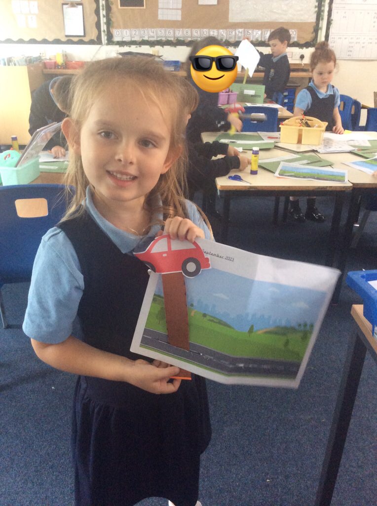 StJosephU's tweet photo. 1KW have been learning about sliders and levers. We made our own sliding picture. #SJUDT https://t.co/n0aD1ZayM9