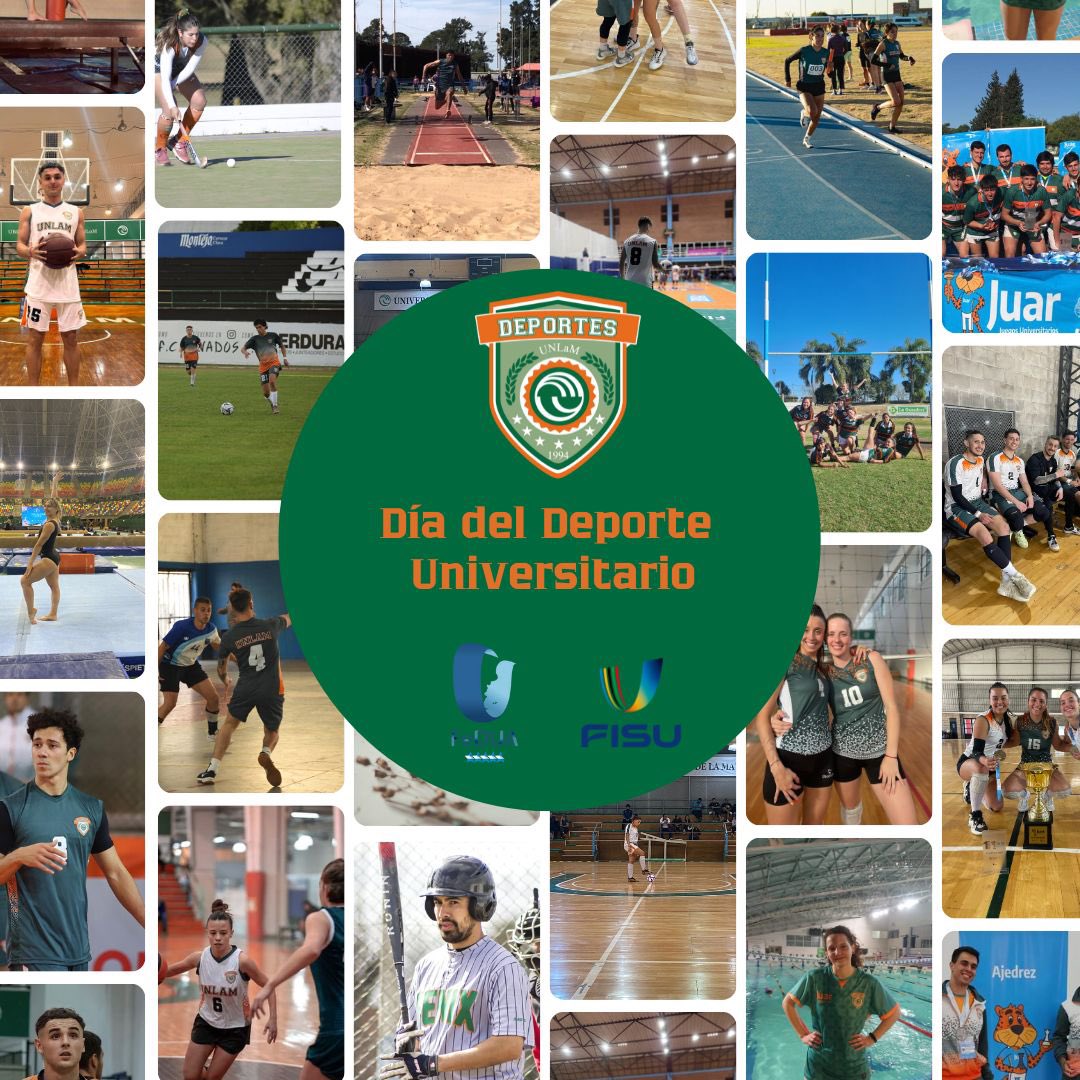 🗓️ 20 de Septiembre/ Dia Internacional del Deporte Universitario (IDUS)
.
En #unlamdeportes celebramos este día tan especial para nosotros promoviendo y fortaleciendo dos pilares fundamentales: La Educación y El Deporte. 
Los esperamos en <a href="/UnlamOficial/">Universidad Nacional de La Matanza</a> para celebrarlo juntos💚🧡