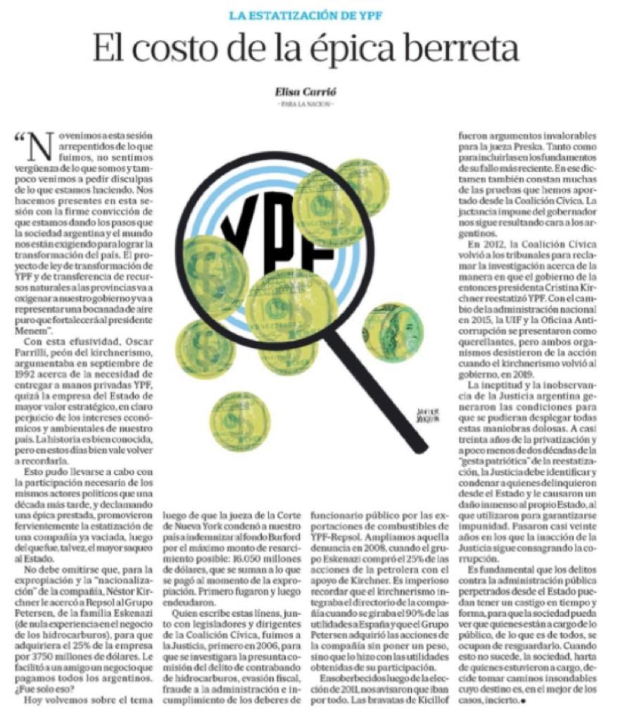 El costo de la épica berreta. 
👇🏼
lanacion.com.ar/opinion/el-cos…