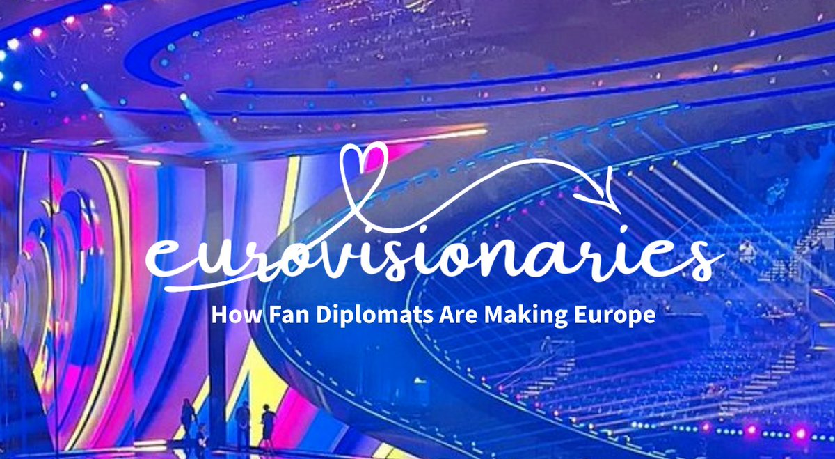 euro_visionarie's tweet photo. Good evening (okay afternoon) Europe! today is the official launch day of ✨The Eurovisionaries✨ - a research project exploring how #Eurofans think about and practice cultural diplomacy.

Learn more about the project at our shiny new website! https://t.co/HKwSodFASP https://t.co/St99WISiMh