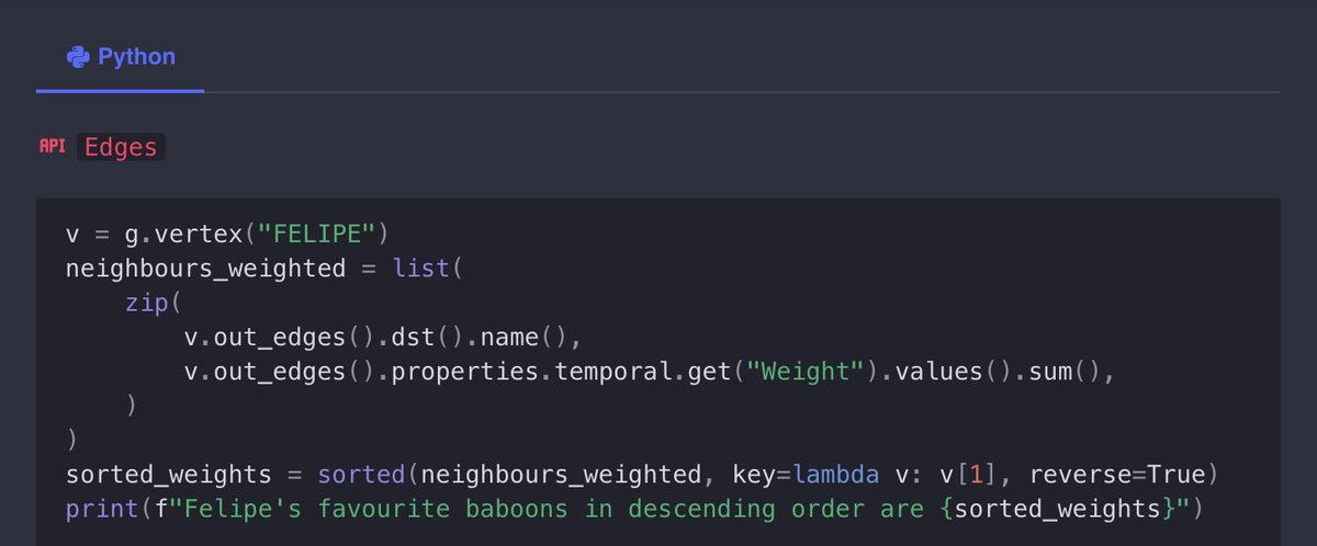 Raphtory (@raphtory) on Twitter photo The user guide includes some multilayer monkey business, digging into a dataset of baboon interactions originally studied by <a href="/velaiola/">valeria gelardi</a> <a href="/alainbarrat/">Alain Barrat</a> and coauthors 🐵🐒
raphtory.com/user-guide/que… The user guide includes some multilayer monkey business, digging into a dataset of baboon interactions originally studied by <a href="/velaiola/">valeria gelardi</a> <a href="/alainbarrat/">Alain Barrat</a> and coauthors 🐵🐒
raphtory.com/user-guide/que…