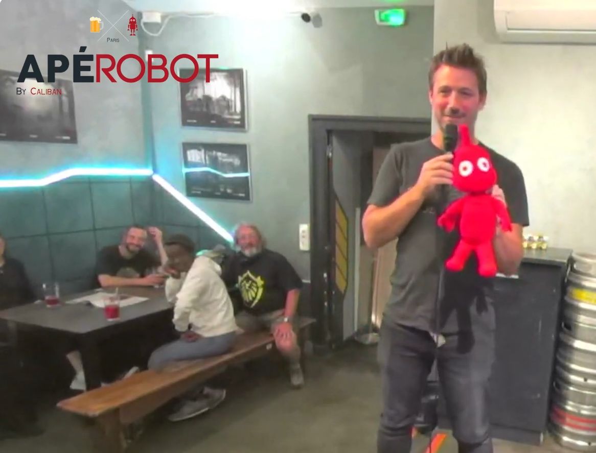 framboise314's tweet photo. AhAh ! @AssoCaliban CALIBAN a une mascotte qui s'appelle #Calou ! Elle a été présentée lors de l'ApéroBot du 13 septembre. https://t.co/bt6GZ6J1ur ici en replay (https://t.co/cqxl1zF8XA) mais vous pouvez y assister en zoom #Babbage va avoir de la concurrence sur les stands !!! https://t.co/jtCZeoYBed