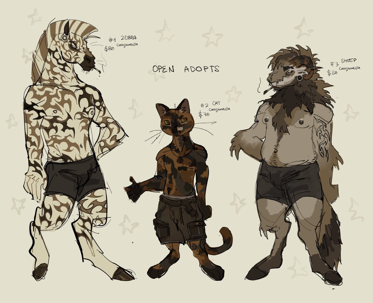 coolgamer2k's tweet photo. adoptables ALL Open! Hmu or dm for inspo https://t.co/yuLMmobn2m