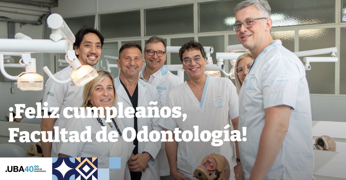 ¡<a href="/odontouba/">FOUBA</a> cumple 77 años!  🦷❤️

¿Cursás o cursaste acá? Contanos en los comentarios y dejá tus saludos👇