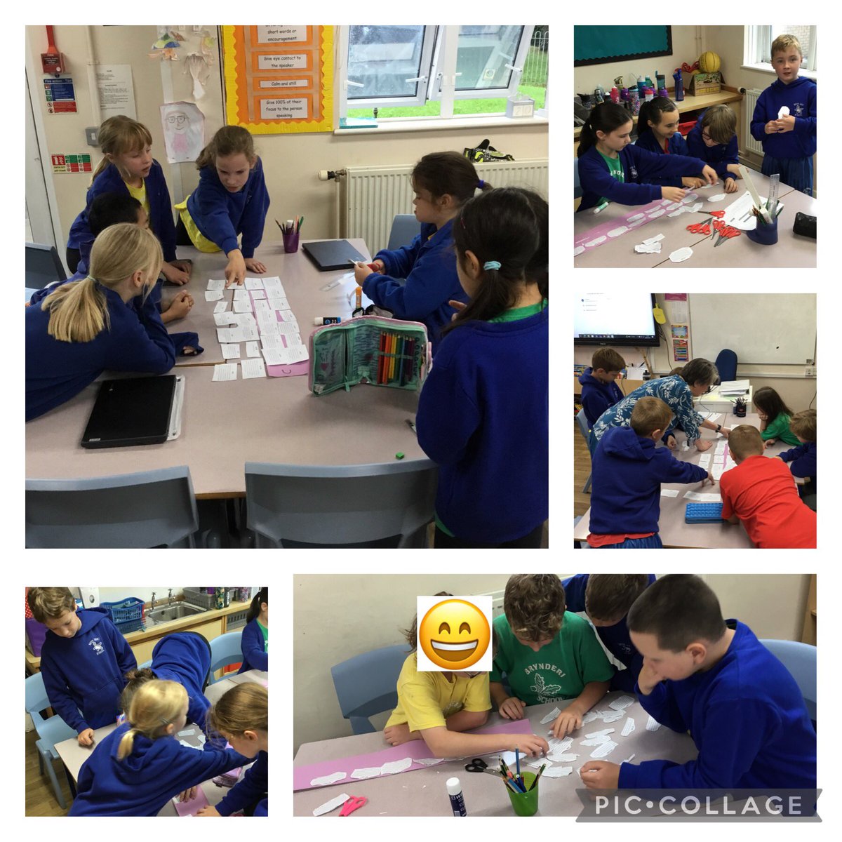 We have been sequencing significant historical events using a timeline! 🌎📚🧮