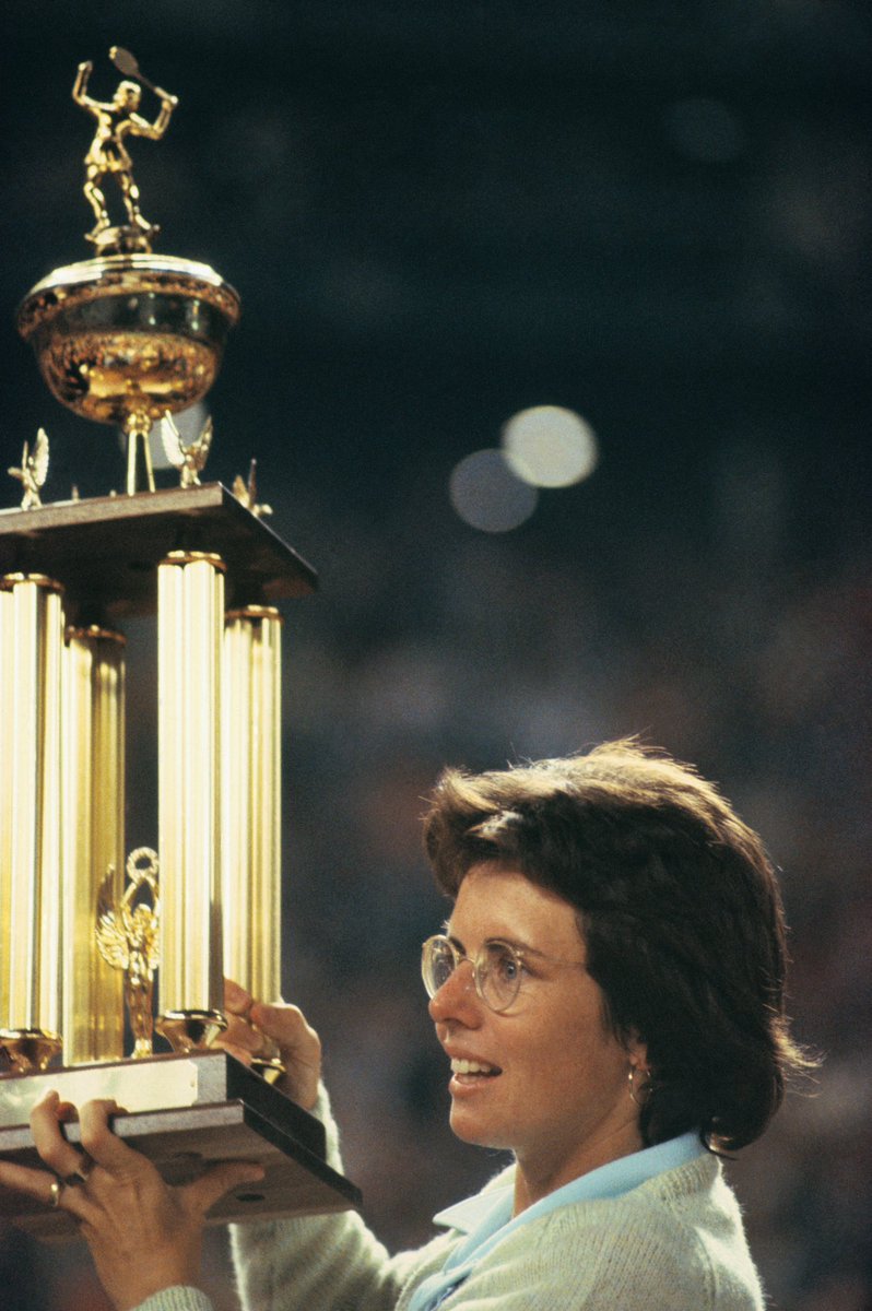 Billie Jean King (@billiejeanking) on Twitter photo The Battle of the Sexes was played 50 years ago today.
More than a tennis match, it was a catalyst for social change & one of the most important days of my life.
We have come a long way since 1973, but we are not done yet.
Let's keep going for it.
📷:<a href="/GettySport/">Getty Images Sport</a>
#BOTS50 The Battle of the Sexes was played 50 years ago today.
More than a tennis match, it was a catalyst for social change & one of the most important days of my life.
We have come a long way since 1973, but we are not done yet.
Let's keep going for it.
📷:<a href="/GettySport/">Getty Images Sport</a>
#BOTS50