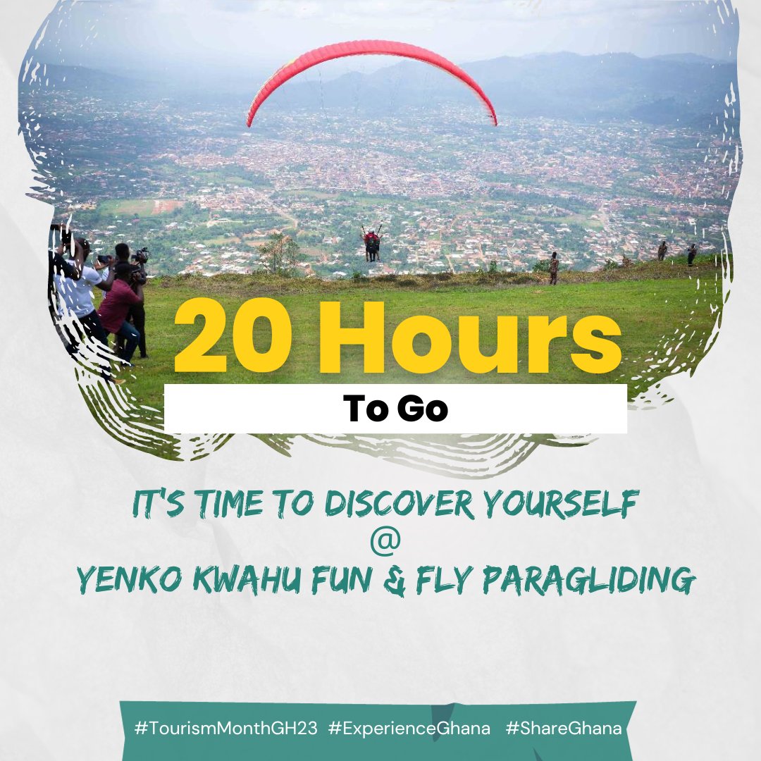 We are just warming up to bring the skyline of Kwahu to life.🎈🪂

A few more seats are available for the weekend's exciting 2023 Fun & Fly Paragliding Festival.

Register Now: bit.ly/44b4s2Q

Payment: *737*410# or on @gtbankgh #myghpay APP

#You2CanFly #ExperienceGhana