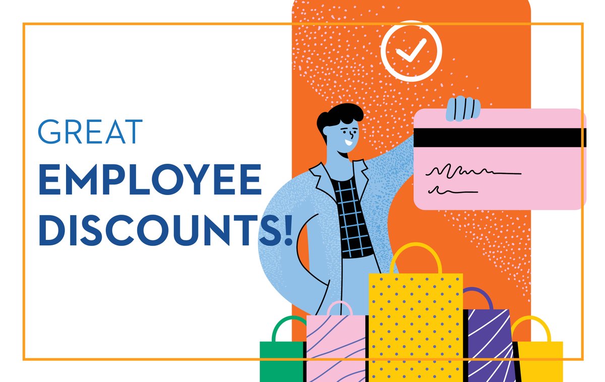 BrightSpringHS's tweet photo. Join our team &amp; receive exclusive discounts on the things you buy every day! Our employees enjoy discounts on travel, entertainment tickets, cars, electronics, food, &amp; more. Join our team today to take advantage of these discounts. Apply at https://t.co/zqon3dUcE9. https://t.co/lD1YHAaRqh