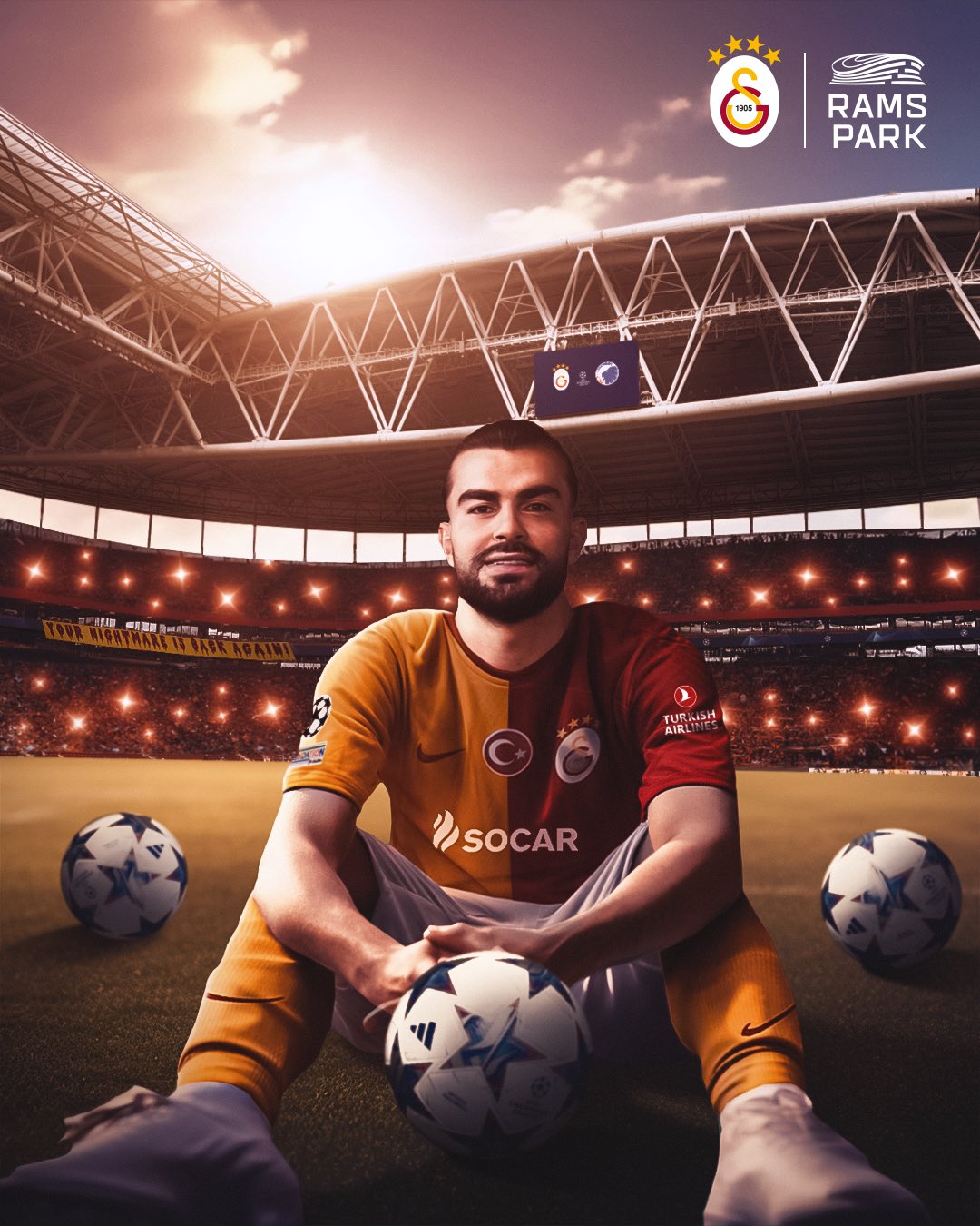 Galatasaray Kopenhag Şampiyonlar Ligi Maç Afişi