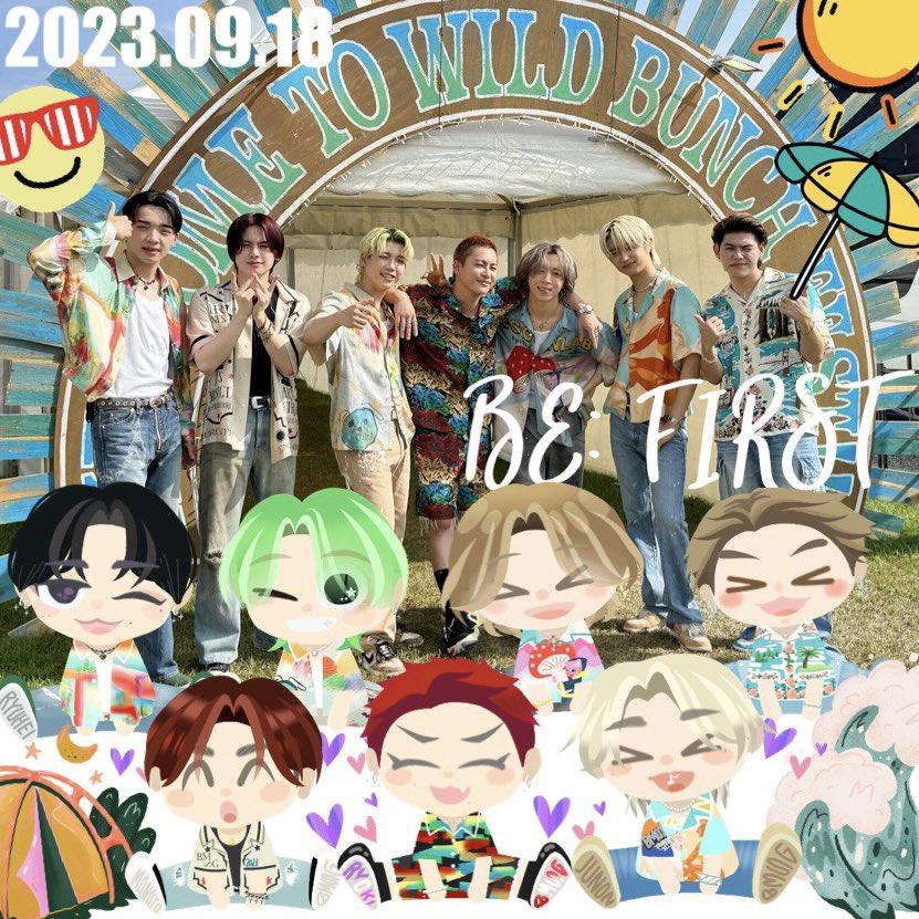 bestludebesty's tweet photo. 夏のビーファ最高🥰

#WILDBUNCHFEST2023
#ワイバン
#BEFIRST https://t.co/TsVrmkaP1e