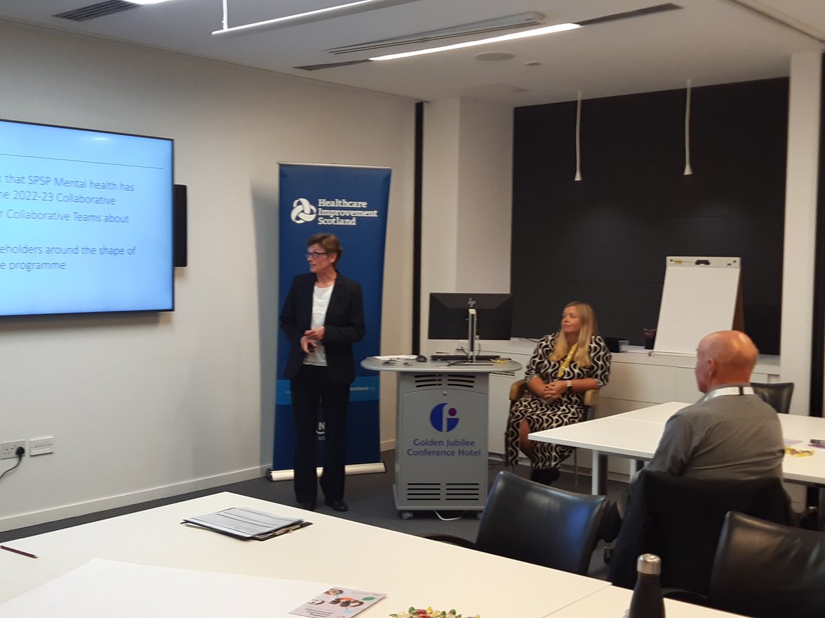 Rachel King, Jane Cheeseman and Gordon Hay facilitate a discussion on the future direction of SPSP Mental Health as their breakout looks ‘Beyond the Collaborative’.  To find out more, join our mailing list:
forms.office.com/e/CwKkAa34HE  #spspmh