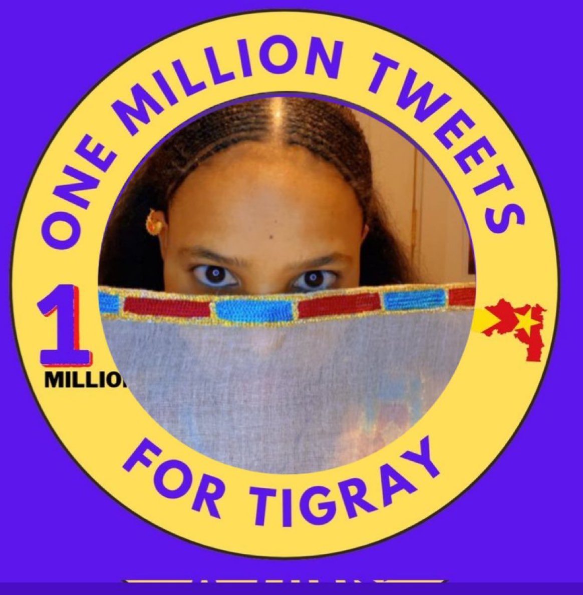 Our Hero @muluAbr👸Thank you💚🙏 4-yourvaluable dedications inthe digital diplomacy by contributing #OneMillionTweetsForTigray to raise global awareness about @MahiBarhe #TigrayGenocide,WarCrimes,Crimes Against Humanity Cleansing committed against the people of Tigray