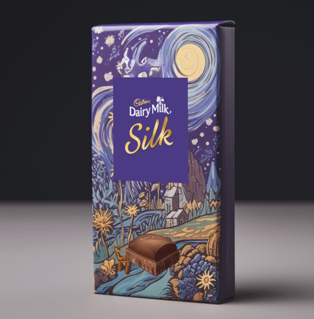 proteinpagluu's tweet photo. Van-Gogh Inspired Indian products packaging 🤯 https://t.co/F9fpWUSTQK