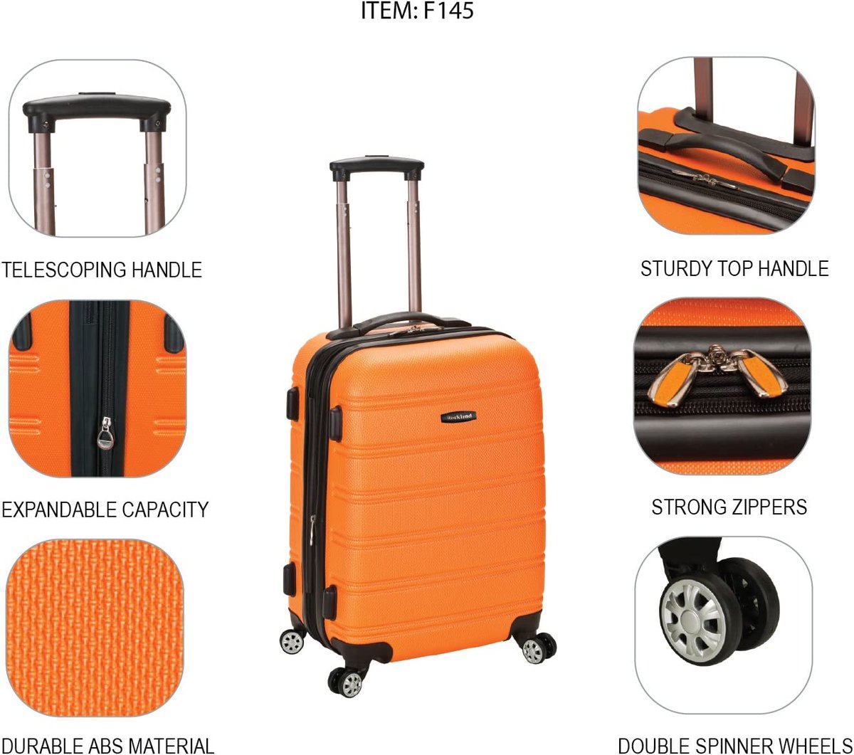 Rcollections519's tweet photo. Rockland Melbourne Hardside Expandable Spinner Wheel Luggage， Pink， Carry-On 20-Inch
SHOP HERE: https://t.co/qUVmeb9YmB
#justshop https://t.co/bILxXc8t5x