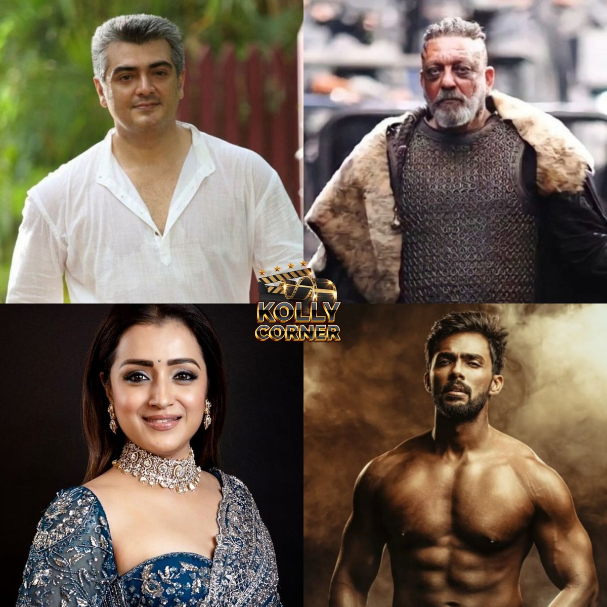 kollycorner's tweet photo. #VidaaMuyarchi Confirmed Cast ⭐
🔸#Trisha
🔸#SanjayDutt
🔸#Aarv
#HumaQureshi in talks to play an important role 🤩
Shooting Starting From October 4th ✨ https://t.co/lj42Lc5IF8