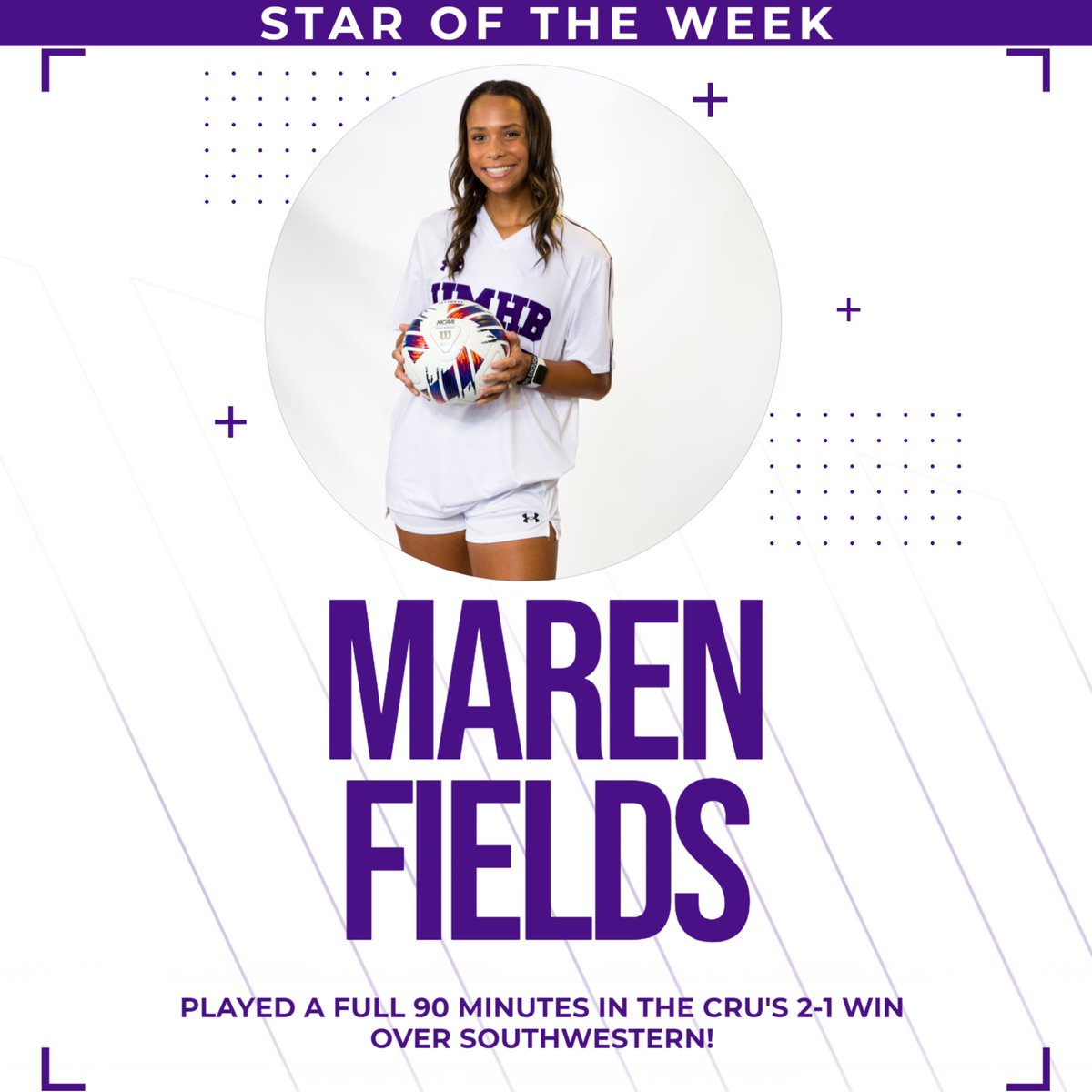 ⭐ STAR OF THE WEEK  - <a href="/marenfields1/">Maren Fields</a> ⭐

#gocru