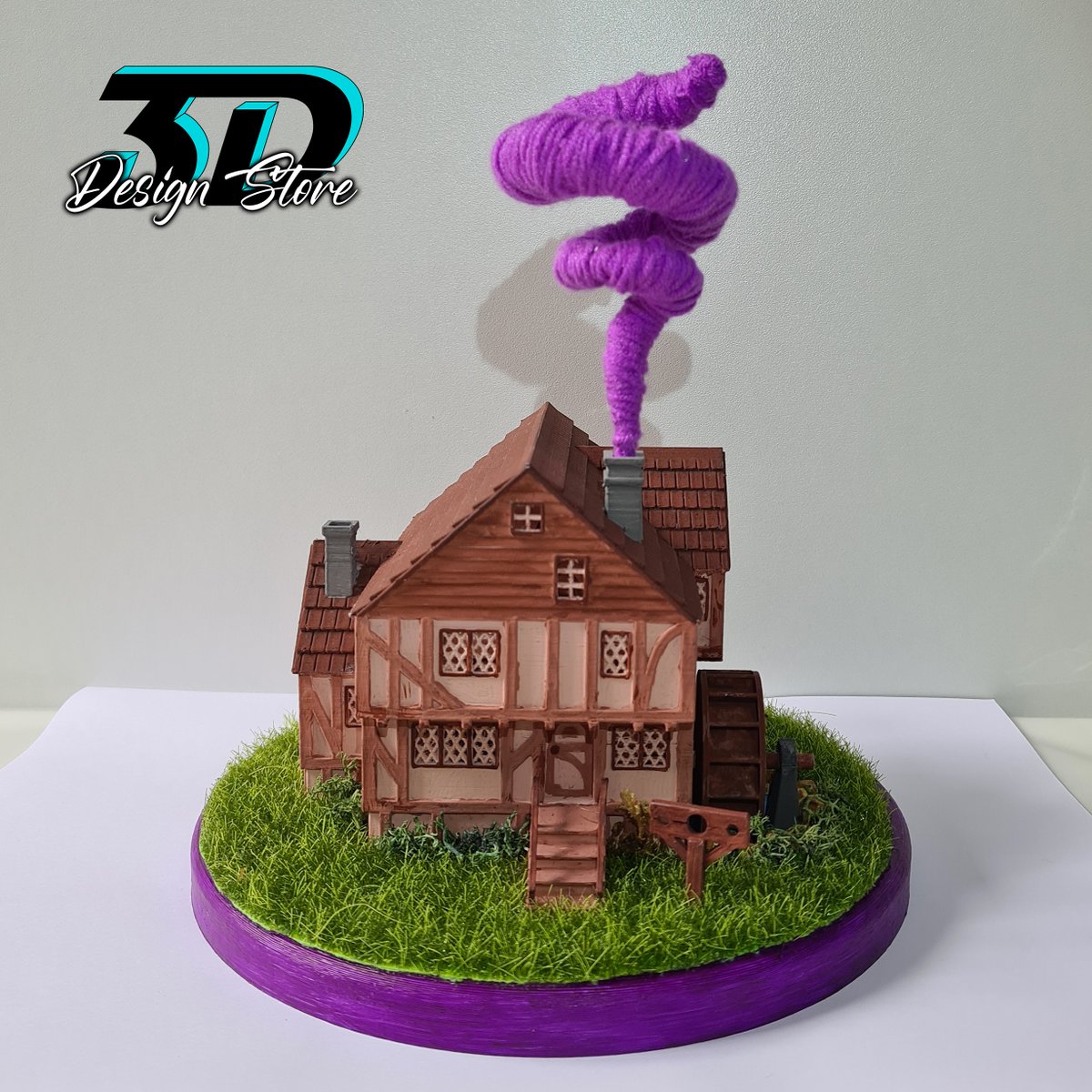 Design3DStore's tweet image. Casa Hocus Pocus, casa de la película Hocus Pocus, puedes imprimirla descargando el archivo STL en mi cuenta Cults: cults3d.com/es/modelo-3d/a…